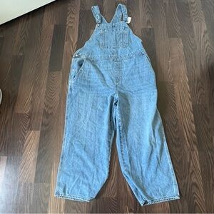 NWT Old Navy baggy wide leg overalls